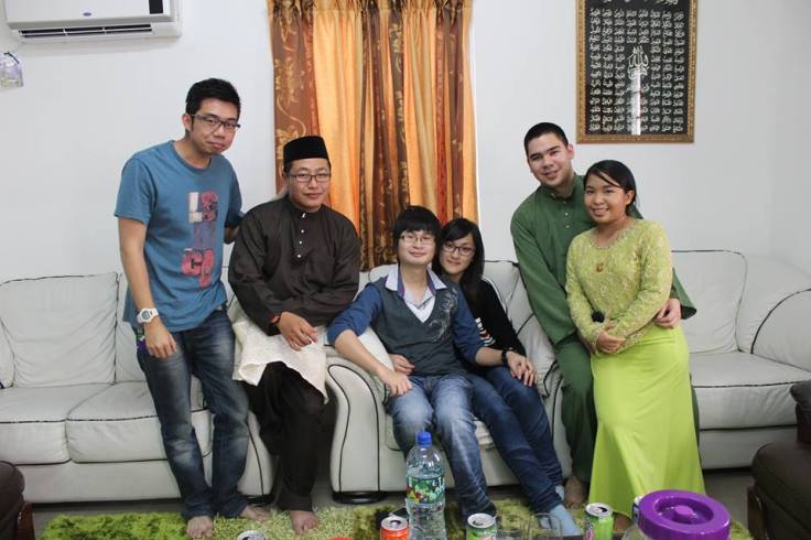 Open House at Lumut with Sid and his wife